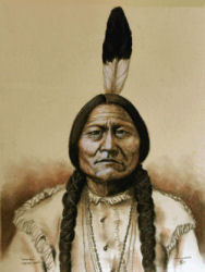 portrait of Sitting Bull